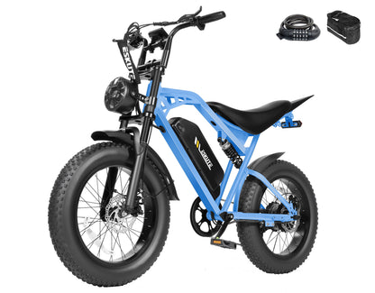 Eskute® V200 20*4.0" Dirt Electric Bike for Kids&Teens