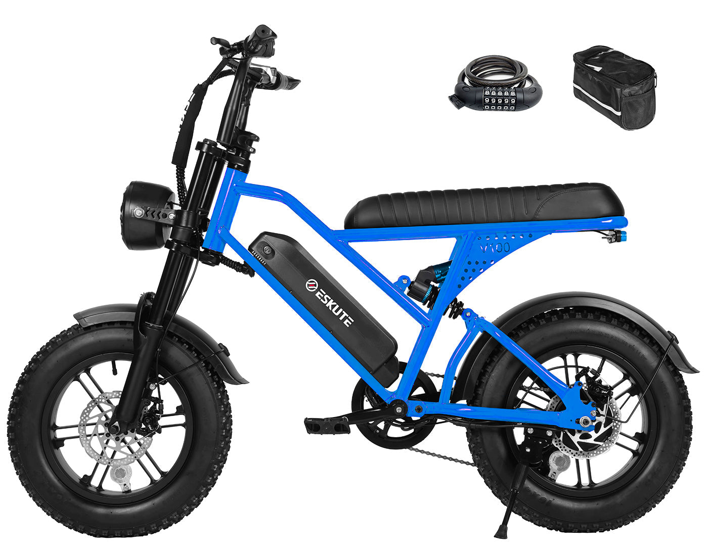 Eskute® V100 16*4.0" Electric Bike for Kids&Teens