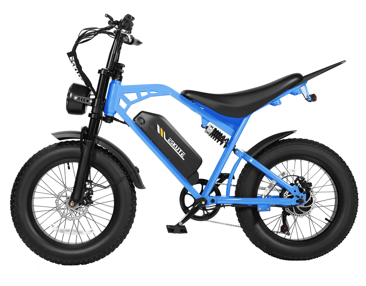 Eskute® V200 20*4.0" Dirt Electric Bike for Kids&Teens