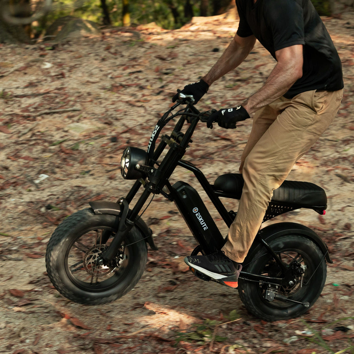 Eskute® V100 16*4.0" Electric Bike for Kids&Teens