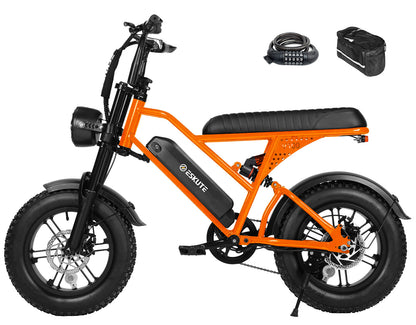 Eskute® V100 16*4.0" Electric Bike for Kids&Teens