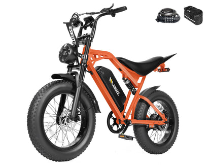 Eskute® V200 20*4.0" Dirt Electric Bike for Kids&Teens