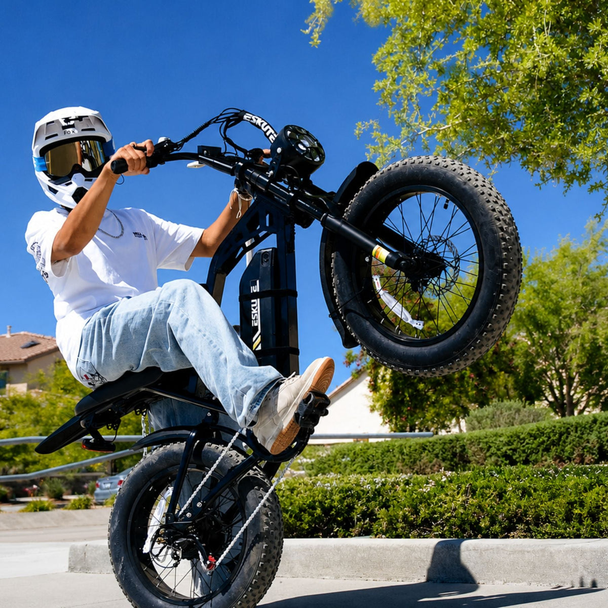 Eskute® V200 20*4.0" Dirt Electric Bike for Kids&Teens